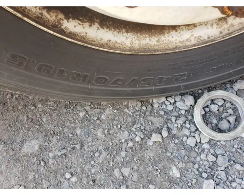 Tire And Rim 19.5" Steer LOW PRO Caseys Truck Salvage World