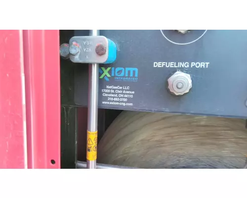 2 CYLINDERS BEHIND CAB ENCLOSED CNG FUEL SYSTEM