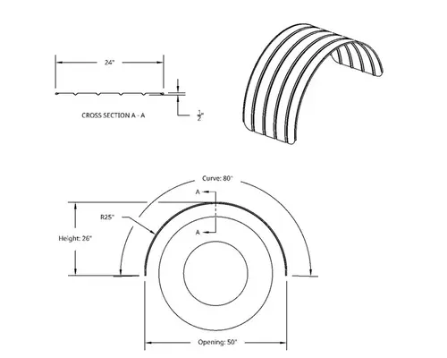 AFTERMARKET  Fender Extension