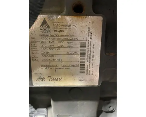 AGCO 8.4 C-2 365 Engine Assembly