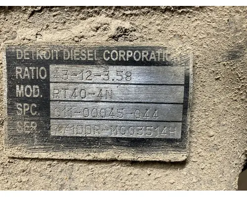 ALLIANCE AXLE RT40-4 Differential Assembly