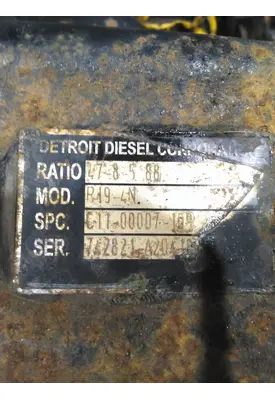 ALLIANCE R19-4NR588 DIFFERENTIAL ASSEMBLY REAR REAR