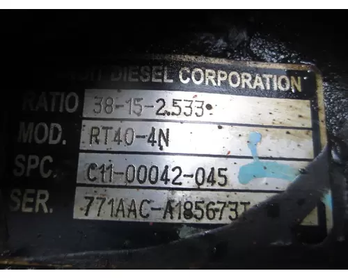 ALLIANCE RT40-4FR253 CUTOFF - SINGLE AXLE