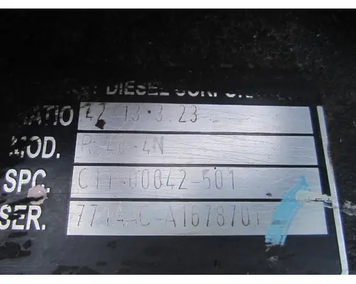 ALLIANCE RT40-4FR323 MATCHED SET REARS