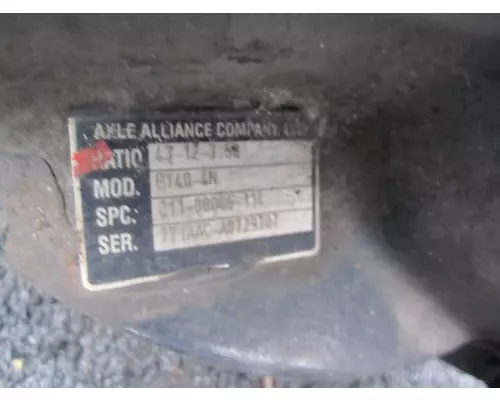 ALLIANCE RT40-4FR358 CUTOFF - TANDEM AXLE