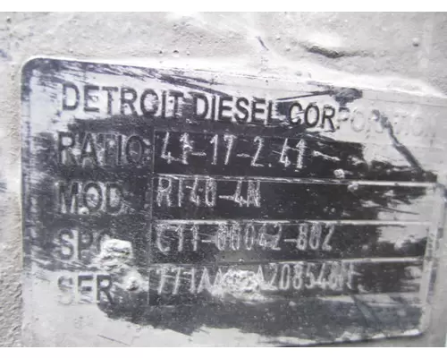 ALLIANCE RT40-4NR241 CUTOFF - SINGLE AXLE