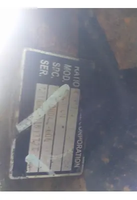 ALLIANCE RT40-4NR241 DIFFERENTIAL ASSEMBLY REAR REAR