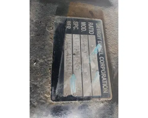 ALLIANCE RT40-4NR253 DIFFERENTIAL ASSEMBLY FRONT REAR