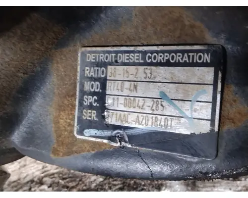 ALLIANCE RT40-4NR253 DIFFERENTIAL ASSEMBLY REAR REAR