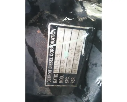 ALLIANCE RT40-4NR285 DIFFERENTIAL ASSEMBLY FRONT REAR