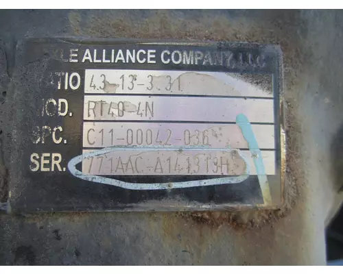 ALLIANCE RT40-4NR331 CUTOFF - SINGLE AXLE