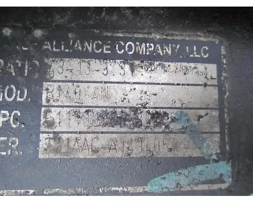 ALLIANCE RT40-4NR331 CUTOFF - SINGLE AXLE
