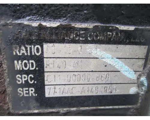 ALLIANCE RT40-4NR331 MATCHED SET REARS