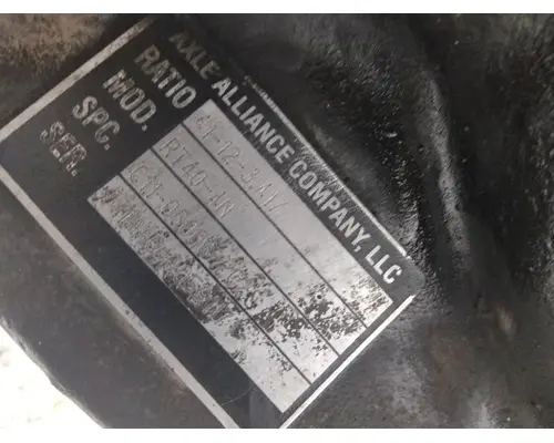 ALLIANCE RT40-4NR341 DIFFERENTIAL ASSEMBLY REAR REAR