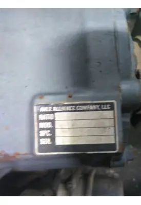 ALLIANCE RT40-4NR342 DIFFERENTIAL ASSEMBLY FRONT REAR