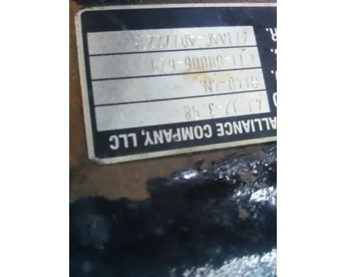 ALLIANCE RTL40-4NR358 DIFFERENTIAL ASSEMBLY FRONT REAR