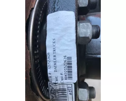 ALLIANCE  Axle Assembly, Rear (Single or Rear)