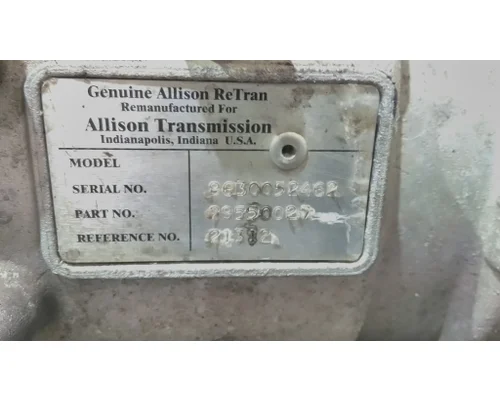 ALLISON 1000 GEN 4-5 TRANSMISSION ASSEMBLY