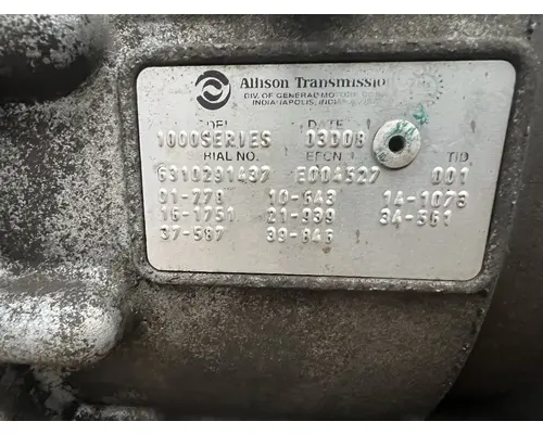 ALLISON 1000 SERIES Transmission Assembly