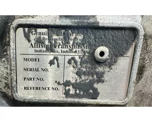 ALLISON 1000 SERIES TransmissionTransaxle Assembly
