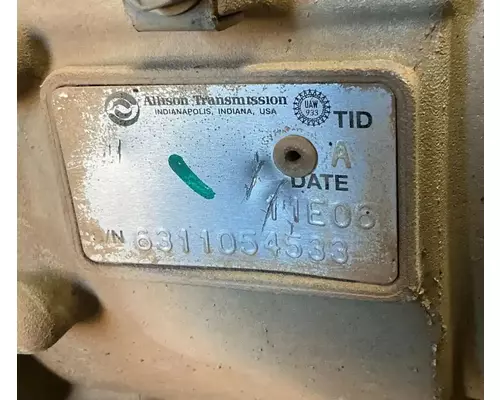 ALLISON 1000HS TransmissionTransaxle Assembly