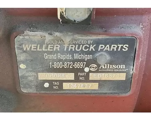 ALLISON 1000HS TransmissionTransaxle Assembly