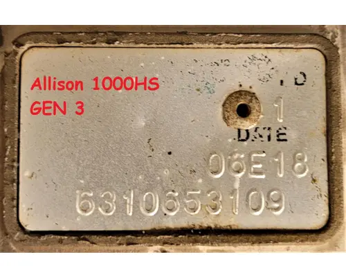 ALLISON 1000HS TransmissionTransaxle Assembly