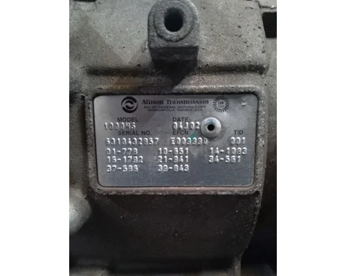 ALLISON 1000HS TransmissionTransaxle Assembly