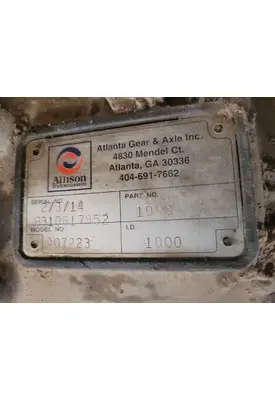 ALLISON 1000HS Transmission/Transaxle Assembly