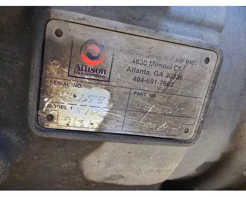 ALLISON 1000HS TransmissionTransaxle Assembly