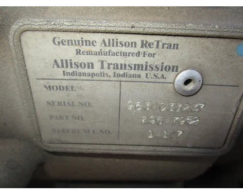ALLISON 1000RM Transmission Assembly