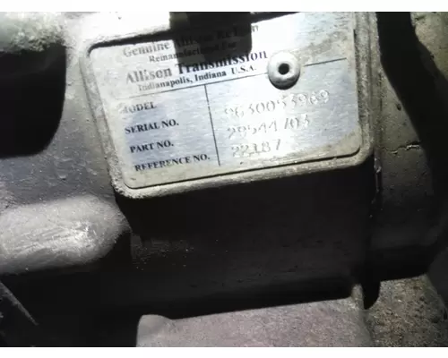 ALLISON 1000 TRANSMISSION ASSEMBLY
