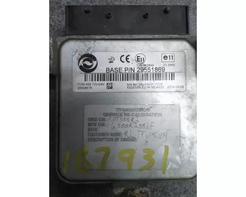 ALLISON 1000 TRANSMISSION CONTROL MODULE (TCM)