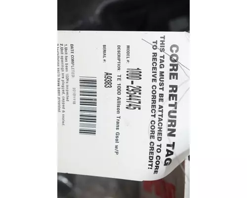 ALLISON 1000 Transmission Assembly