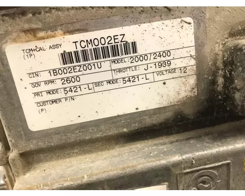 ALLISON 2000/2400 Automatic Transmission TCU
