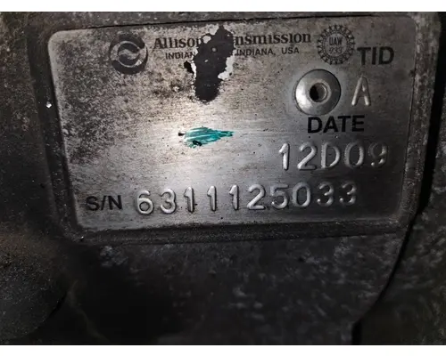 ALLISON 2000 SERIES Transmission Assembly