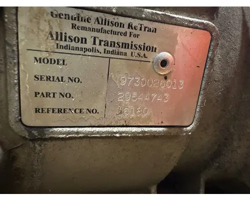 ALLISON 2000 SERIES Transmission Assembly