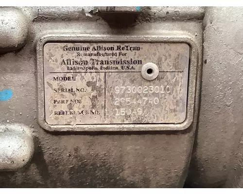 ALLISON 2000 SERIES Transmission Assembly
