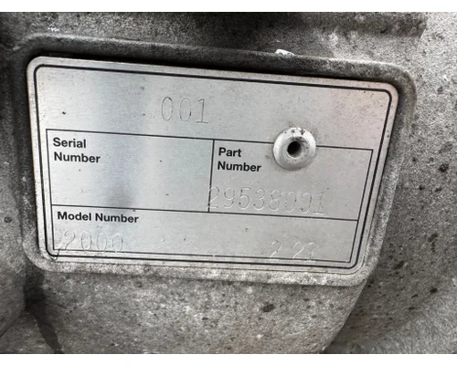 ALLISON 2000 SERIES Transmission Assembly
