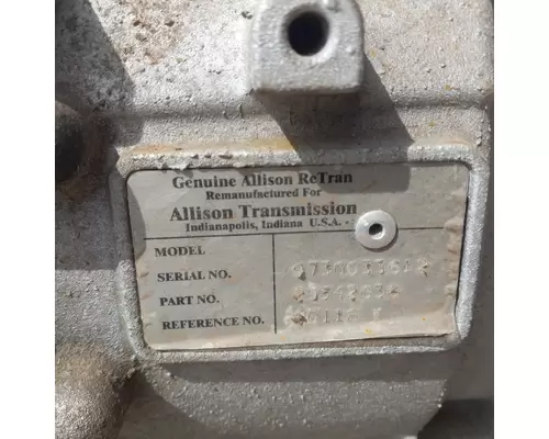 ALLISON 2000 SERIES TransmissionTransaxle Assembly