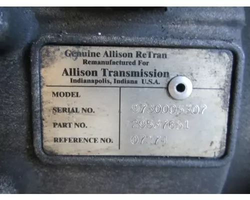 ALLISON 2000 TRANSMISSION ASSEMBLY