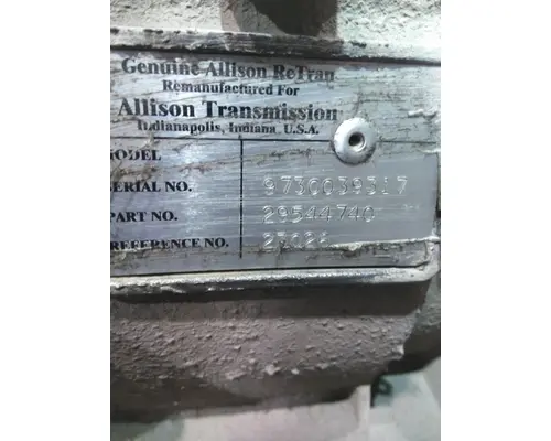 ALLISON 2000 TRANSMISSION ASSEMBLY