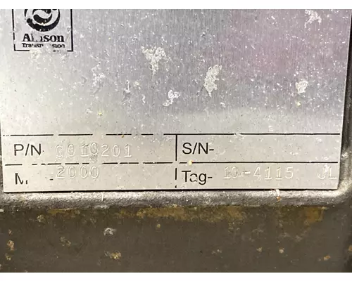 ALLISON 2000 Transmission Assembly