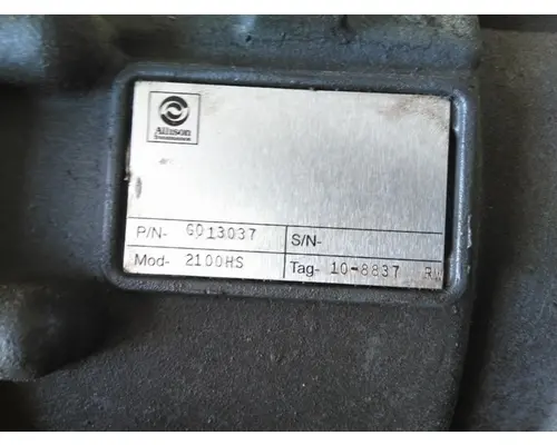 ALLISON 2100HS GEN 4-5 TRANSMISSION ASSEMBLY