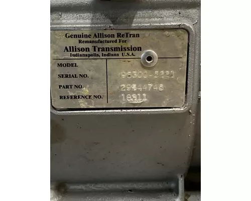 ALLISON 2100HS Transmission Assembly