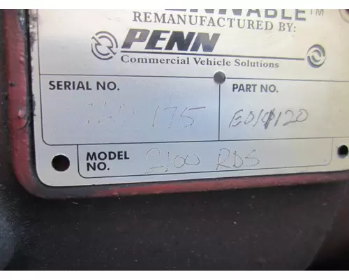 ALLISON 2100RDS TRANSMISSION ASSEMBLY