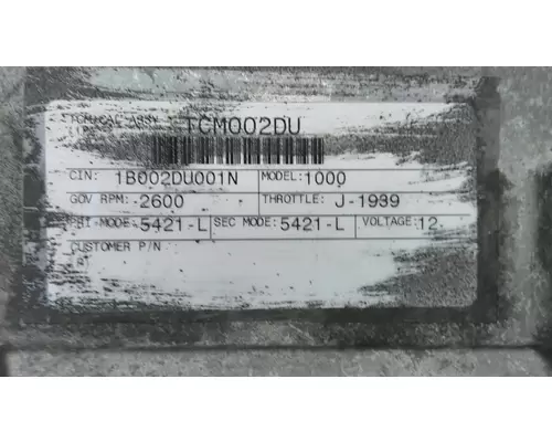 ALLISON 2200HS TRANSMISSION CONTROL MODULE (TCM)