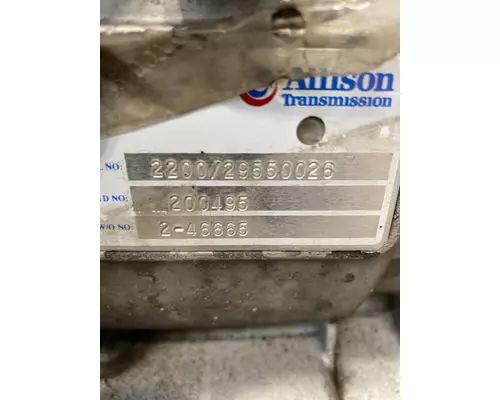 ALLISON 2200HS Transmission Assembly