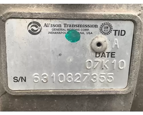 ALLISON 2200HS Transmission Assembly