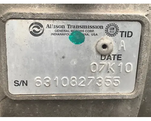 ALLISON 2200HS Transmission Assembly